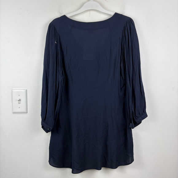 Anthropologie Vanessa Virgina High-low Lightweight Babydoll Tunic Blouse - Picture 8 of 8